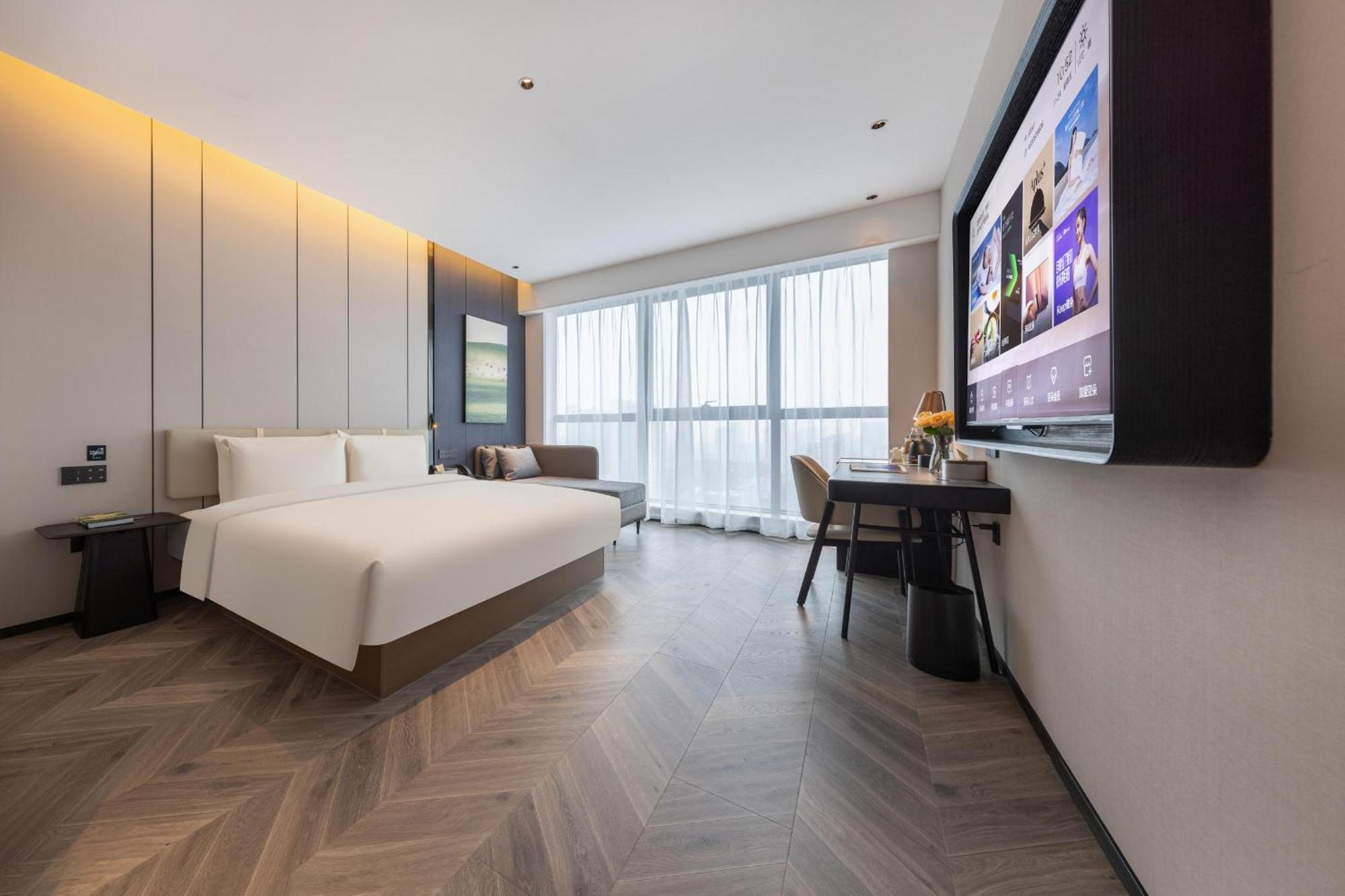 Atour Hotel Wuhan Chuhe Han Street Hongshan Plaza Exterior foto